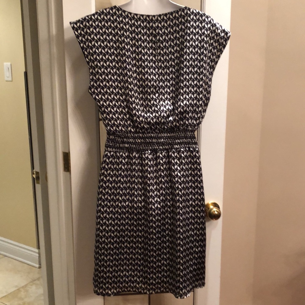 Jacob Monochrome Patterned Mini Dress - Picture 2 of 5